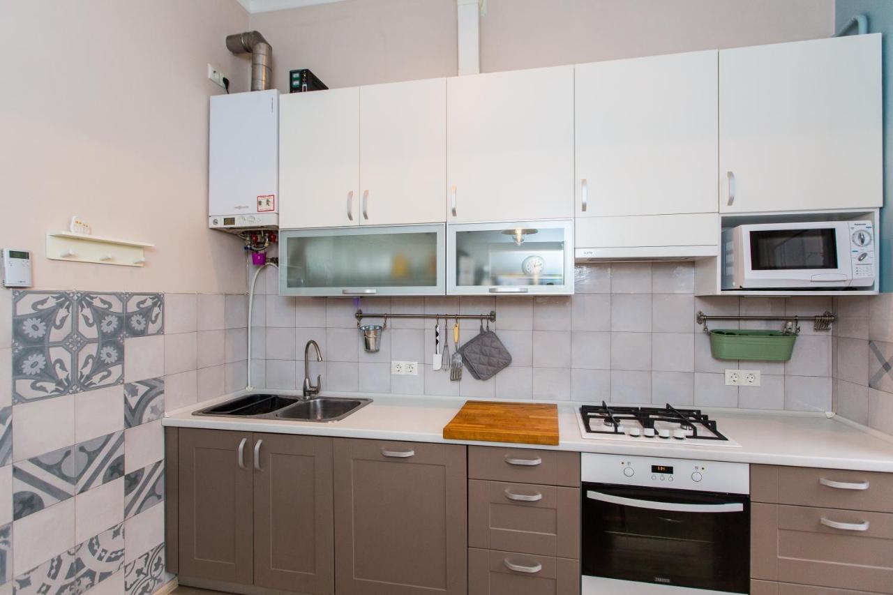 Light And Spacious Apartment On Gazova Str Lwów Zewnętrze zdjęcie